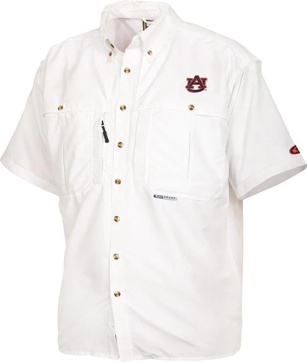 Auburn Wingshooter's Shirt Short Sleeve - Image 3