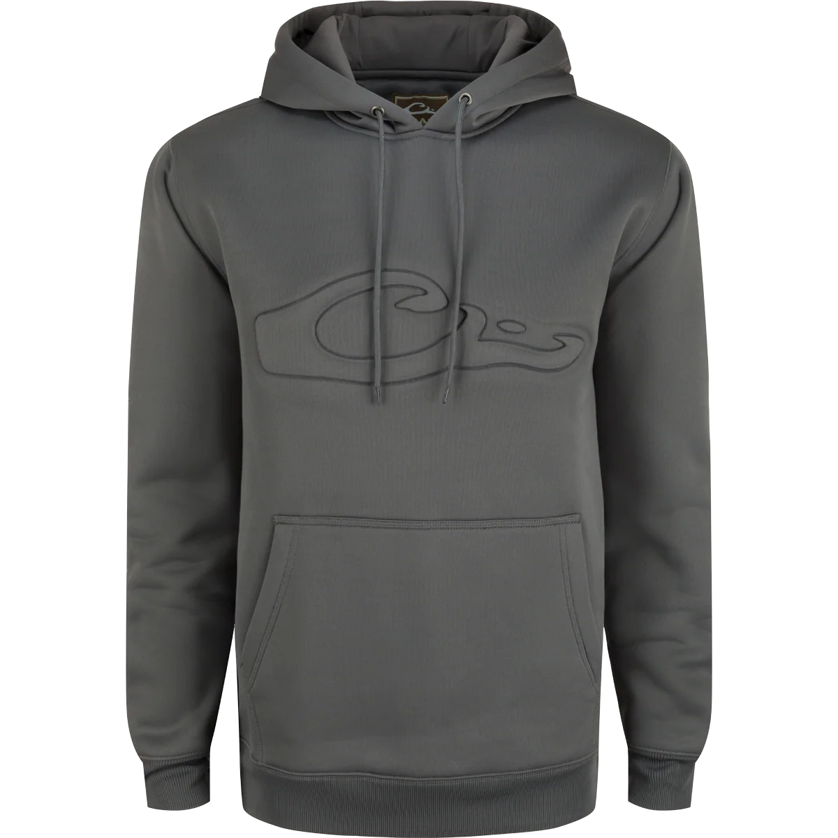 Back Eddy Embossed Hoodie - Image 4