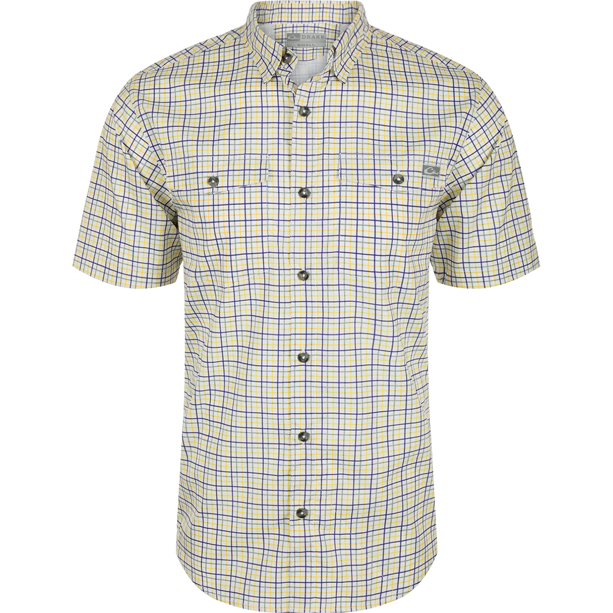 Frat Tattersall Button-Down Short Sleeve Shirt - Image 3