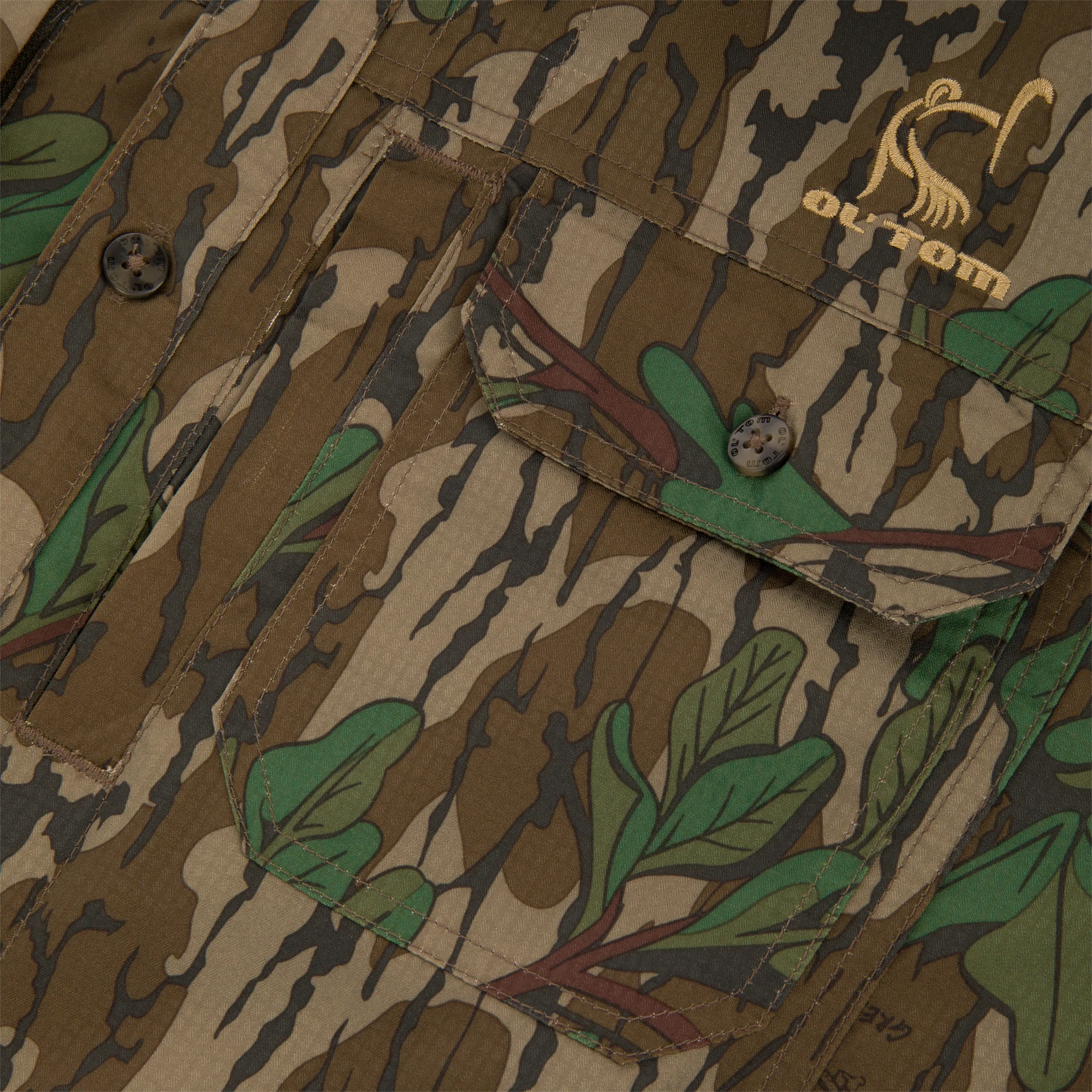 Ol' Tom Men's Camo Wingshooter Trey Shirt - Image 7