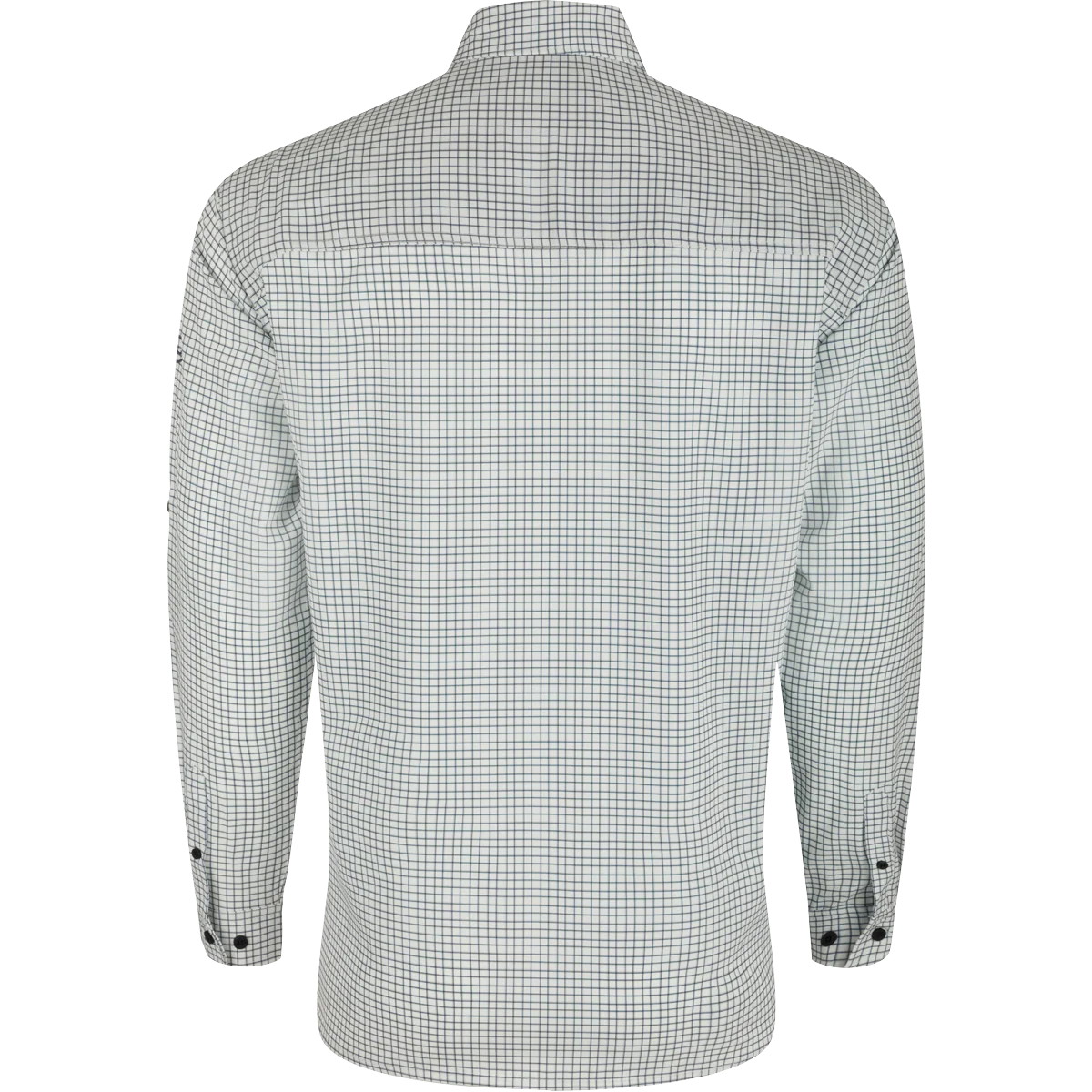 Traveler's Mini Grid Button-Down Long Sleeve Shirt - Image 5