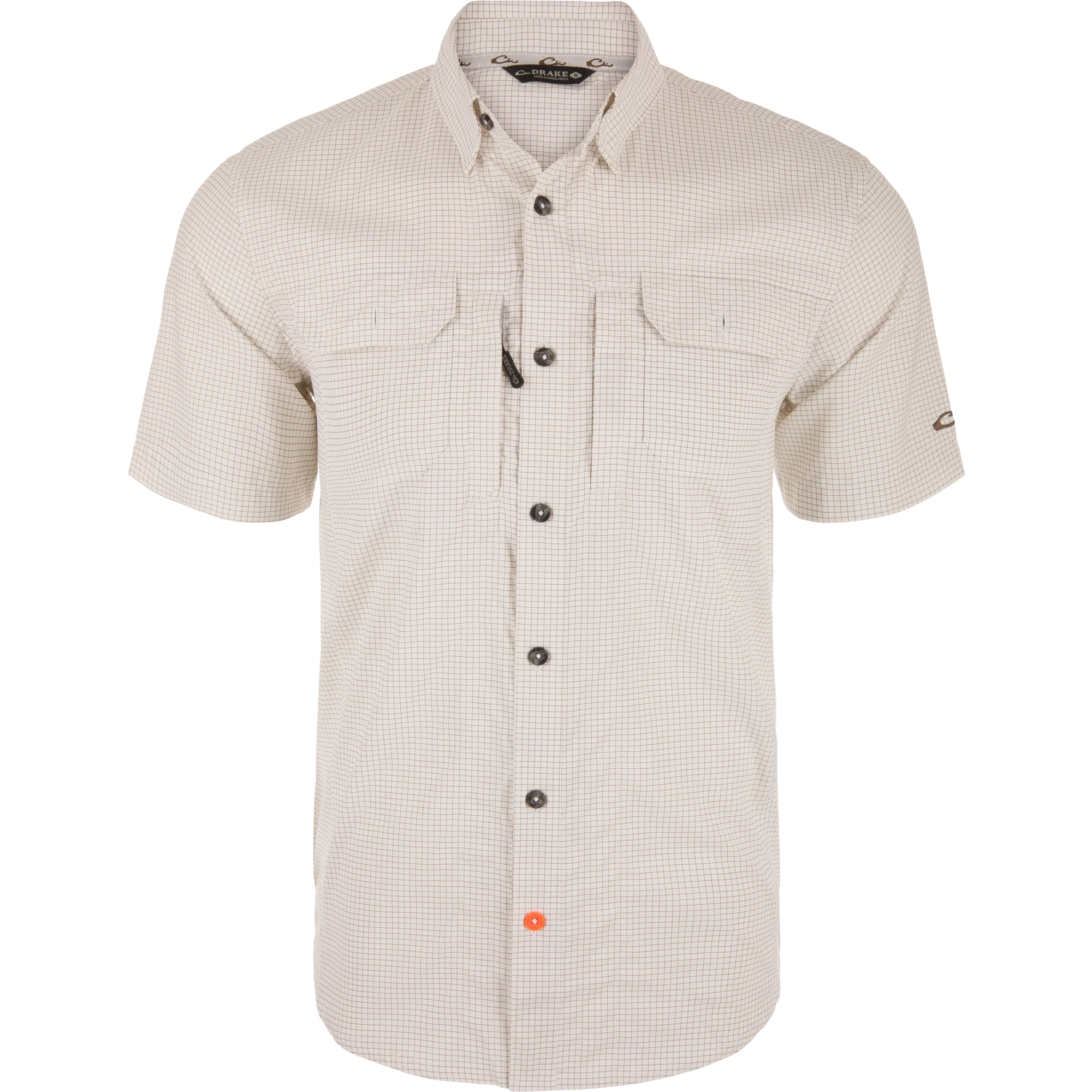 Wingshooter Trey Grid Check Short Sleeve Shirt - Image 3